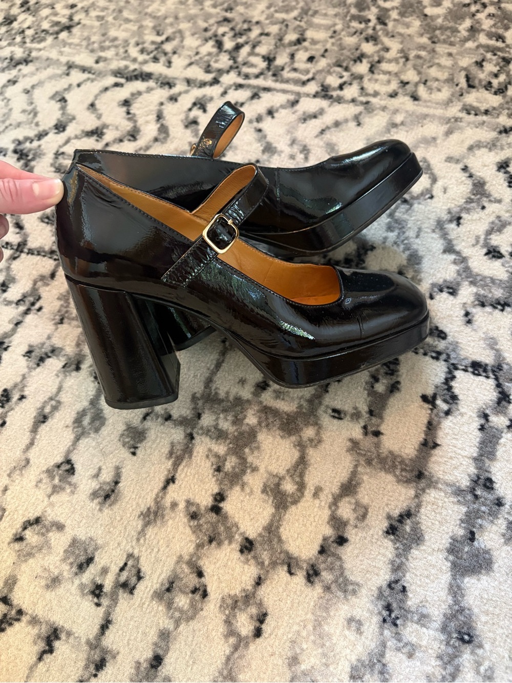 Sezane Georgia High Mary Janes